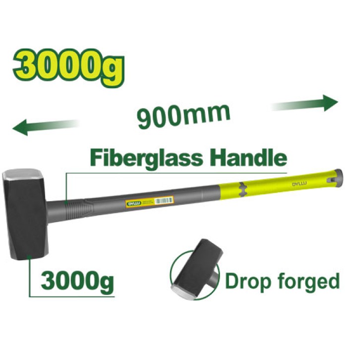 DYLLU - Քարի  մուրճ 3000 գ DTHM2330 - DTHM2330 - Մուրճեր և կացիններ