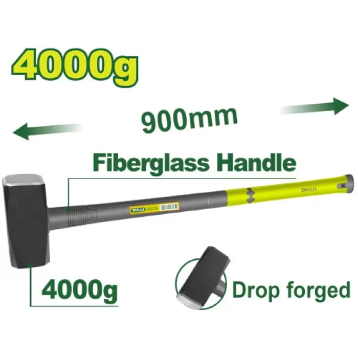 DYLLU - Քարի  մուրճ 4000 գ DTHM2340 - DTHM2340 - Մուրճեր և կացիններ