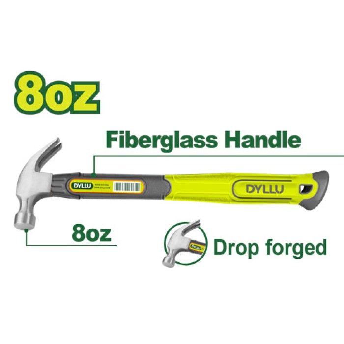 DYLLU - Մուրճ մեխահան DTHM3308 - DTHM3308 - Մուրճեր և կացիններ