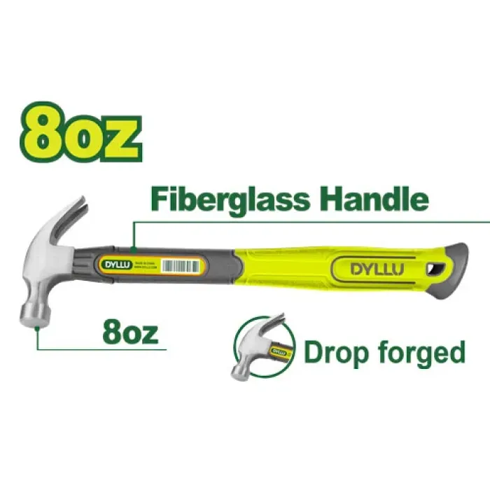 DYLLU - Մուրճ մեխահան DTHM3308 - DTHM3308 - Մուրճեր և կացիններ