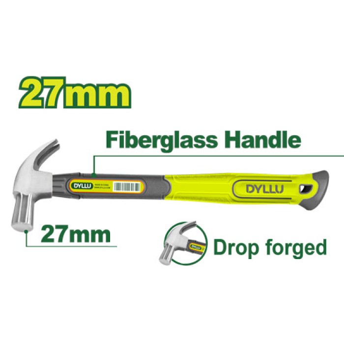 DYLLU - Մուրճ մեխահան DTHM3327 - DTHM3327 - Մուրճեր և կացիններ