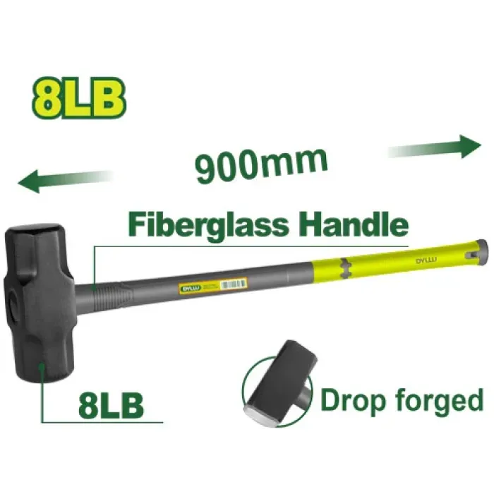 DYLLU - Ծանր  մուրճ(Кувалда) 8 ֆունտ DTHM4308 - DTHM4308 - Մուրճեր և կացիններ