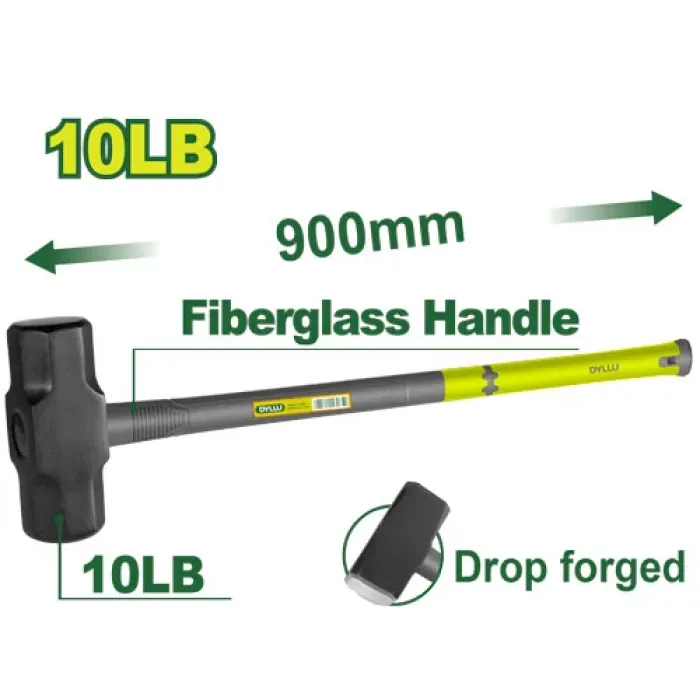 DYLLU - Ծանր  մուրճ(Кувалда) 10 ֆունտ DTHM4310 - DTHM4310 - Մուրճեր և կացիններ