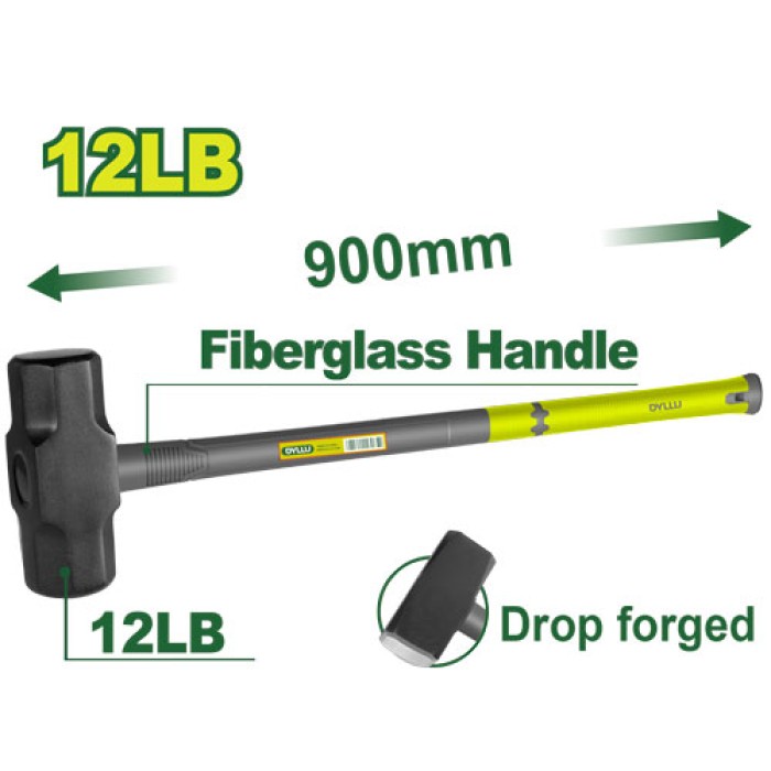 DYLLU - Ծանր  մուրճ(Кувалда) 12 ֆունտ DTHM4312 - DTHM4312 - Մուրճեր և կացիններ