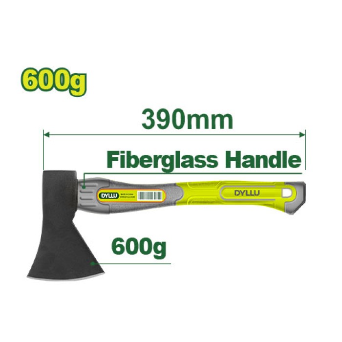 DYLLU - Կացին 600 գ  DTHM6306 - DTHM6306 - Մուրճեր և կացիններ