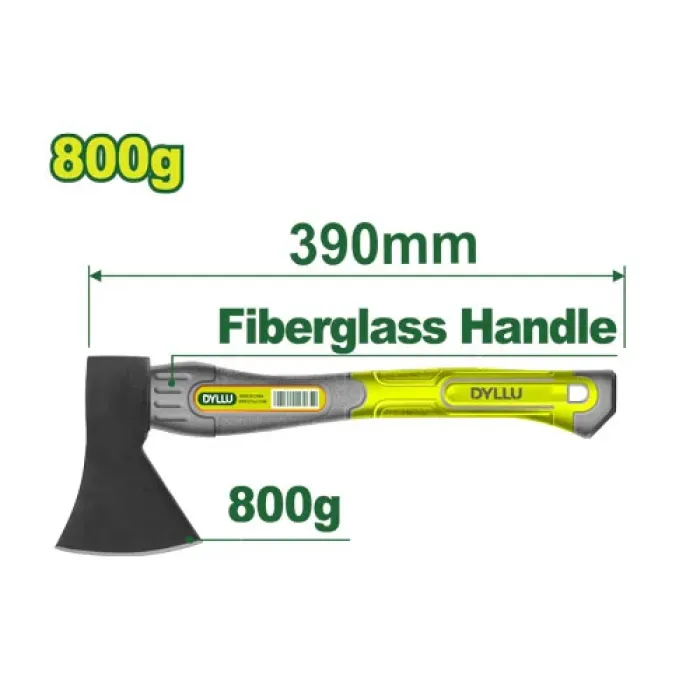 DYLLU - Կացին 800 գ  DTHM6308 - DTHM6308 - Մուրճեր և կացիններ