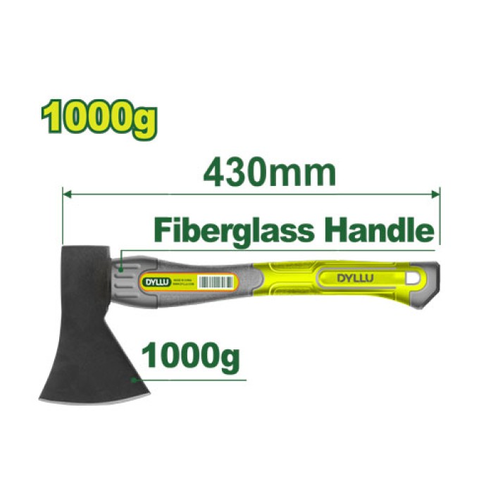 DYLLU - Կացին 1000 գ  DTHM6310 - DTHM6310 - Մուրճեր և կացիններ