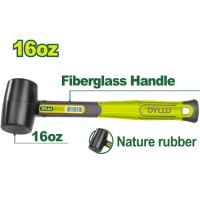 Ռետինե մուրճ 450 գ DTHM7302