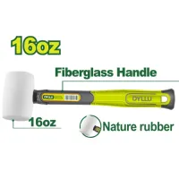 Ռետինե մուրճ 450 գ DTHM7304