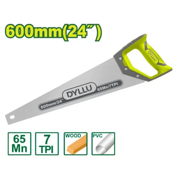 DYLLU - Սղոց փայտի համար 600 մմ DTHW1124 - DTHW1124 - Սղոցներ