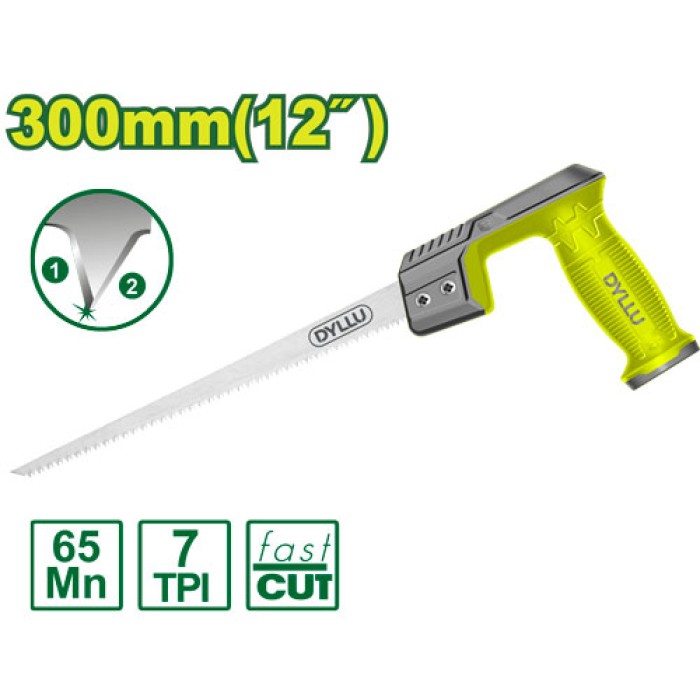 DYLLU - Սղոց փայտի համար 300 մմ DTHW6G12 - DTHW6G12 - Սղոցներ