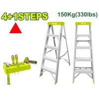 Ալյումինե միակողմանի աստիճան 4+1 քայլ DTLD2H04