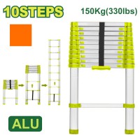 Տելեսկոպիկ աստիճան 10 քայլ DTLD5H10