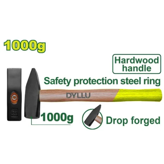 DYLLU - Շինարարական մուրճ 1000 գ DTMB1310 - DTMB1310 - Մուրճեր և կացիններ