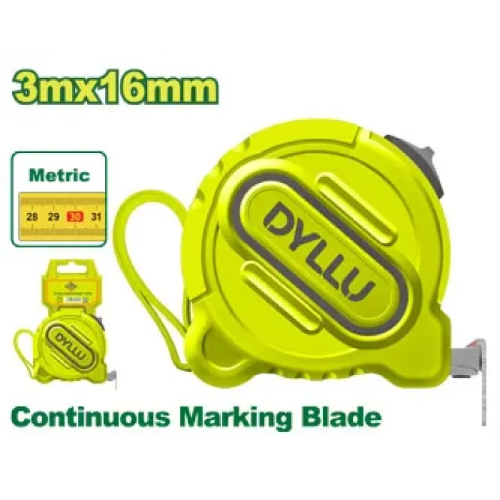 DYLLU - Չափիչ ժապավեն (Մետր) 3x16 մմ DTMT1210M - DTMT1210M - Չափիչ սարքեր