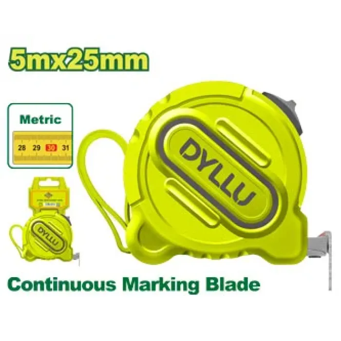 DYLLU - Չափիչ ժապավեն (Մետր) 5x25 մմ DTMT1230M - DTMT1230M - Չափիչ սարքեր