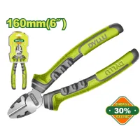 Անկյունագծային կտրող տափակաբերան աքցան 160 մմ DTPL3716