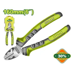 Անկյունագծային կտրող տափակաբերան աքցան 160 մմ DTPL3716