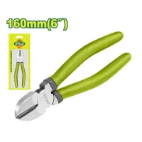 Անկյունագծային կտրող տափակաբերան աքցան 160 մմ DTPL3946