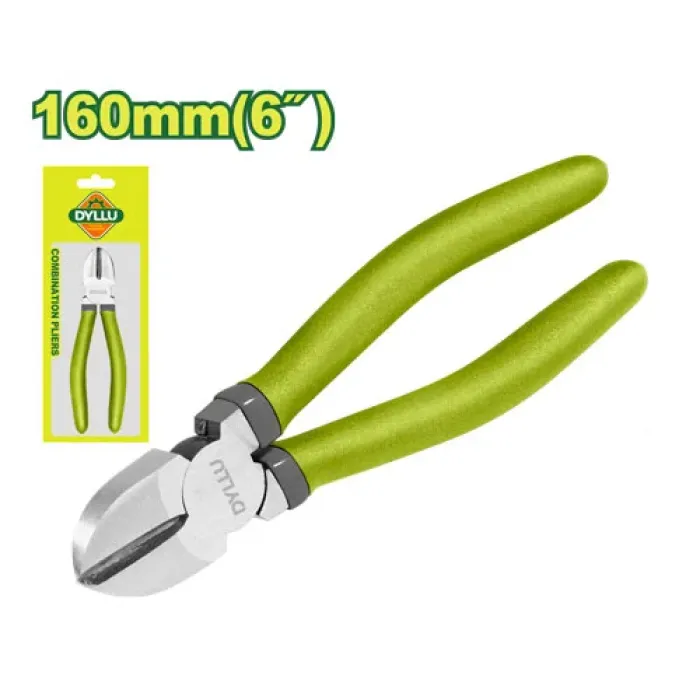 DYLLU - Անկյունագծային կտրող տափակաբերան աքցան 160 մմ DTPL3946 - DTPL3946 - Աքցաններ