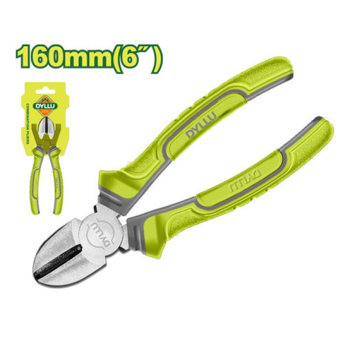 DYLLU - Անկյունագծային կտրող տափակաբերան աքցան 160 մմ DTPL3716 - DTPL3C06 - Աքցաններ