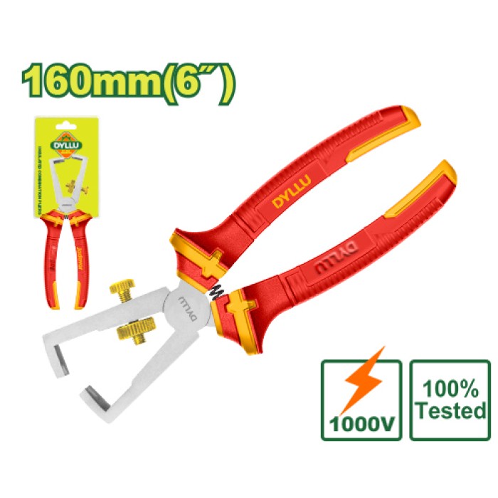 DYLLU - Դիէլեկտրիկ լար մաքրող աքցան 160 մմ DTPL5936 - DTPL5936 - Հարթաշուրթեր