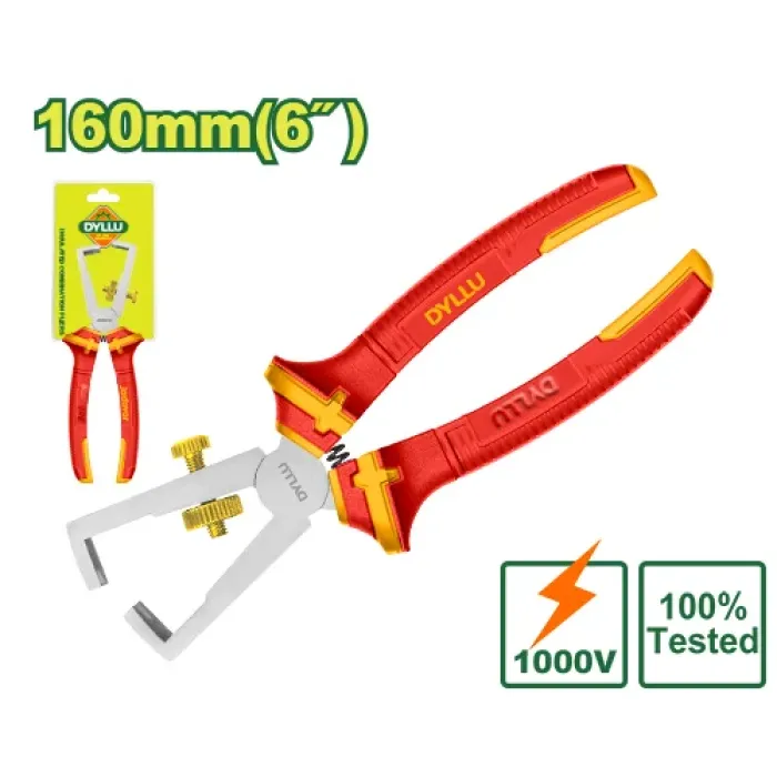 DYLLU - Դիէլեկտրիկ լար մաքրող աքցան 160 մմ DTPL5936 - DTPL5936 - Հարթաշուրթեր