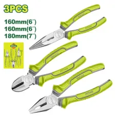 3 հատ  տափակաբերան աքցան DTPS0613