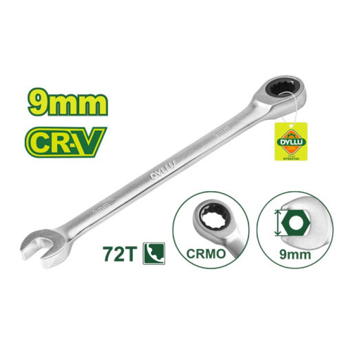 DYLLU - Համակցված  բանալի ճռիկով 150 մմ (Չափս՝ 9 մմ) DTSA5109 - DTSA5109 - Բանալիներ (ключи)