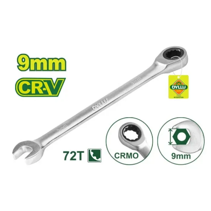 DYLLU - Համակցված  բանալի ճռիկով 150 մմ (Չափս՝ 9 մմ) DTSA5109 - DTSA5109 - Բանալիներ (ключи)