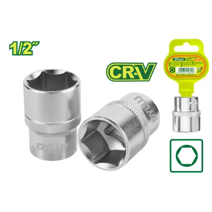 DYLLU - 1/2 վեցանկյուն վարդակ (головка)  (Չափս՝ 8 մմ) DTSC1208 - DTSC1208 - Բանալիներ (ключи)