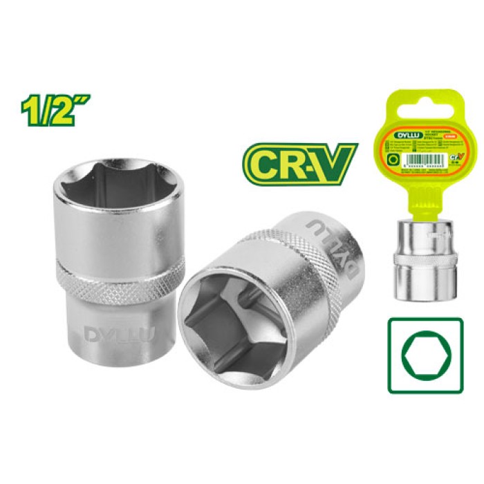 DYLLU - 1/2 վեցանկյուն վարդակ (головка) (Չափս՝ 9 մմ) DTSC1209 - DTSC1209 - Բանալիներ (ключи)