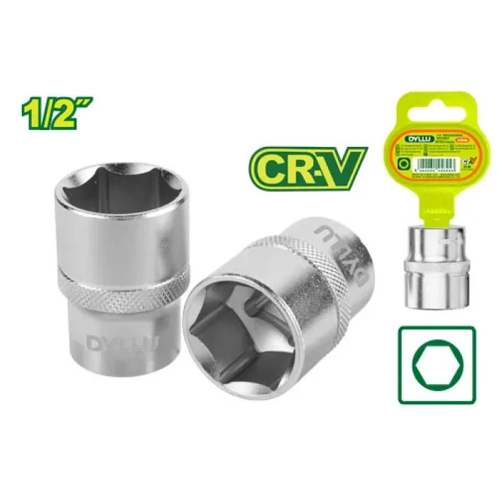 DYLLU - 1/2 վեցանկյուն վարդակ (головка) (Չափս՝ 15 մմ) DTSC1215 - DTSC1215 - Բանալիներ (ключи)