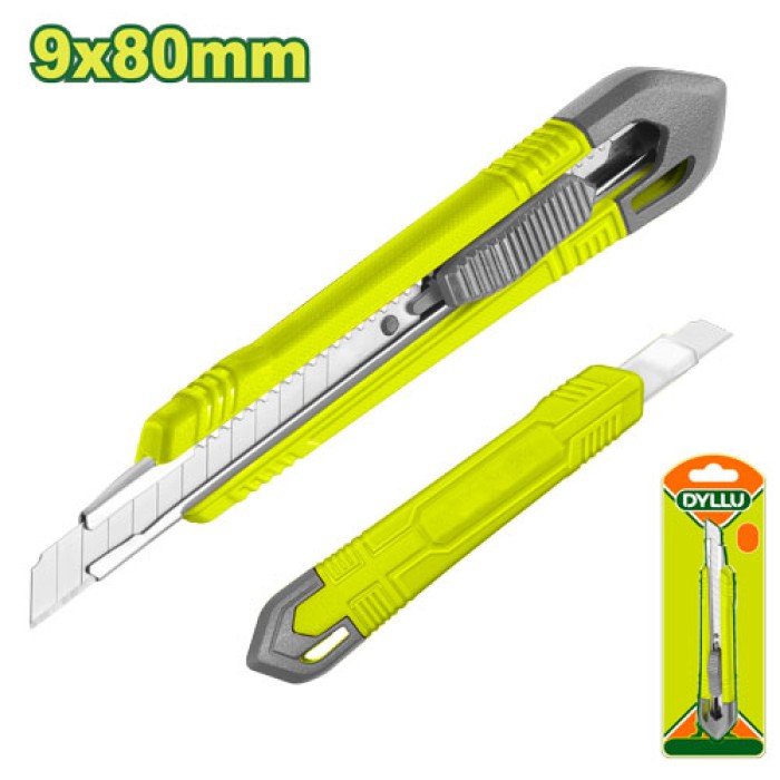 DYLLU - Դանակ կտրվող սայրով 9x80 մմ DTSK3909 - DTSK3909 - Դանակներ