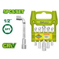 5 հատ L-անկյուն վարդակի բանալիների հավաքածու DTTH4205