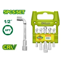 5 հատ L-անկյուն վարդակի բանալիների հավաքածու DTTH4205