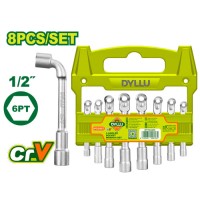 8 հատ L-անկյուն վարդակի բանալիների հավաքածու DTTH4208