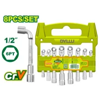 8 հատ L-անկյուն վարդակի բանալիների հավաքածու DTTH4208