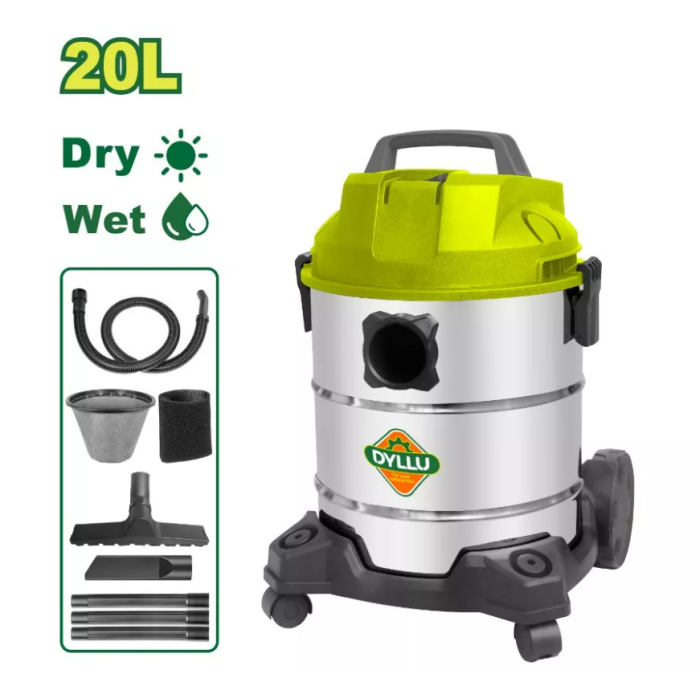 DYLLU - Փոշեկուլ 1200 Վտ (Իրան  Պլաստմաս/չժանգոտվող պողպատ)  20լ  DTVR4A20 - DTVR4A20 - Փոշեկուլներ