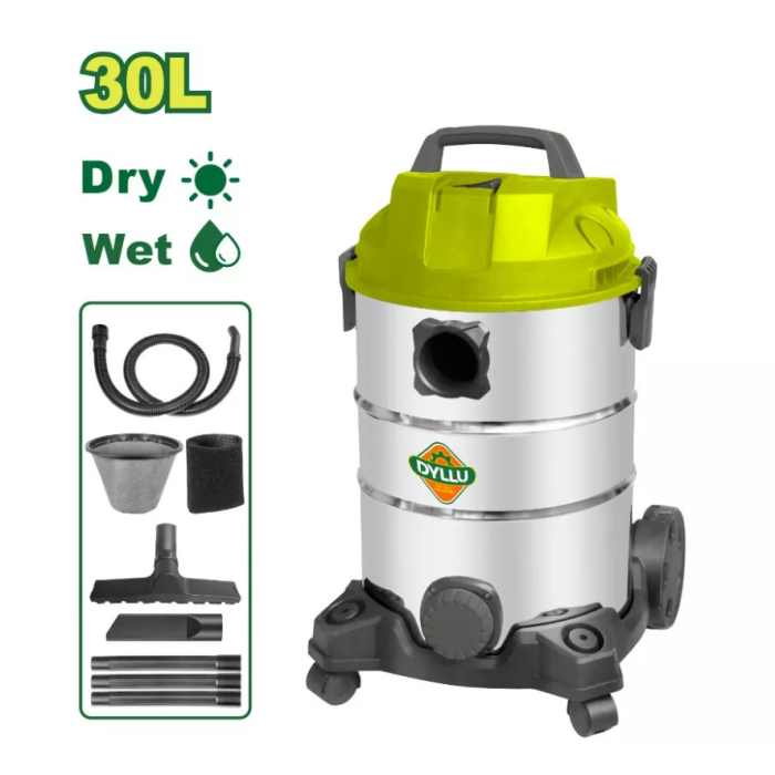 DYLLU - Փոշեկուլ  1200 Վտ  (Իրան Պլաստմաս/չժանգոտվող պողպատ)  30լ  DTVR4A30 - DTVR4A30 - Փոշեկուլներ