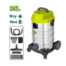 Փոշեկուլ  1200 Վտ  (Իրան Պլաստմաս/չժանգոտվող պողպատ)  35լ  DTVR4A35 