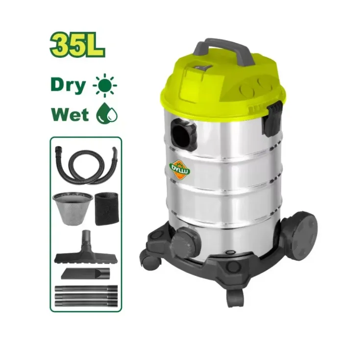 DYLLU - Փոշեկուլ  1200 Վտ  (Իրան Պլաստմաս/չժանգոտվող պողպատ)  35լ  DTVR4A35 - DTVR4A35 - Փոշեկուլներ