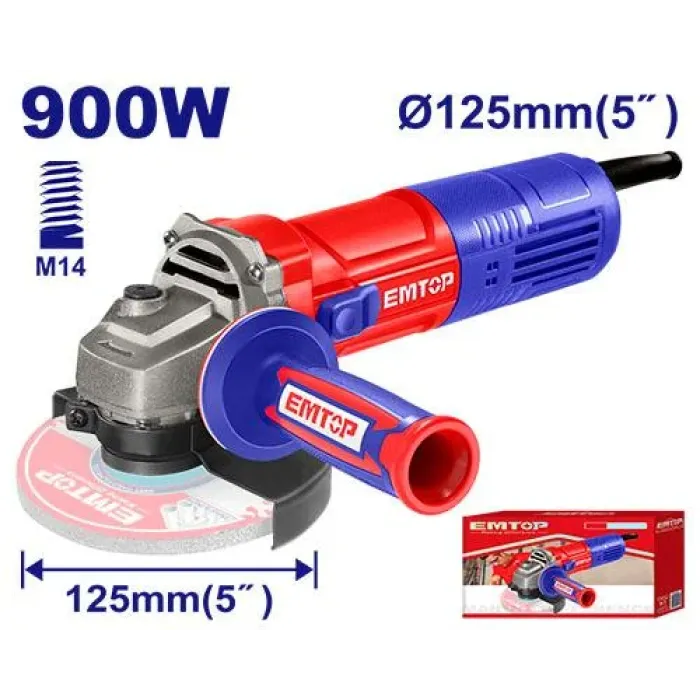 EMTOP  - Անկյունային Հղկող Մեքենա - Բալգարկա  EMTOP EAGR11051 - EAGR09051 - ԱՀՄ (Բալգարկաներ)