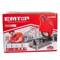 Մետաղ կտրող մոնտաժային սղոց EMTOP ECFS35528, 2400 Վտ, 355 մմ