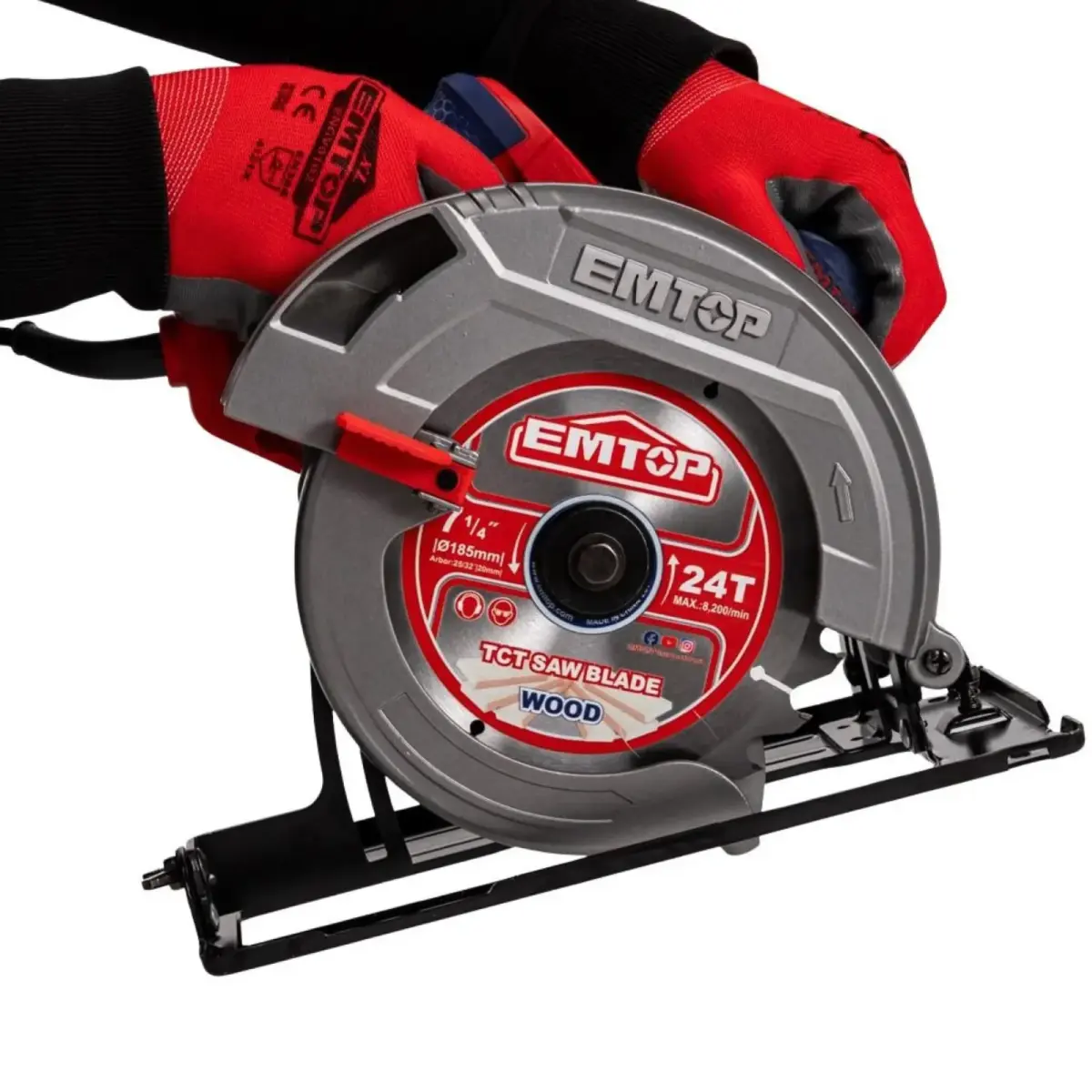 EMTOP ECSW1853 circular saw