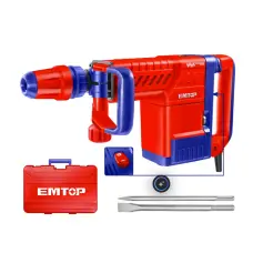 Էլեկտրական հարվածային մուրճ 1500 Վտ, 6–25 Ջ EMTOP EDBRM1501