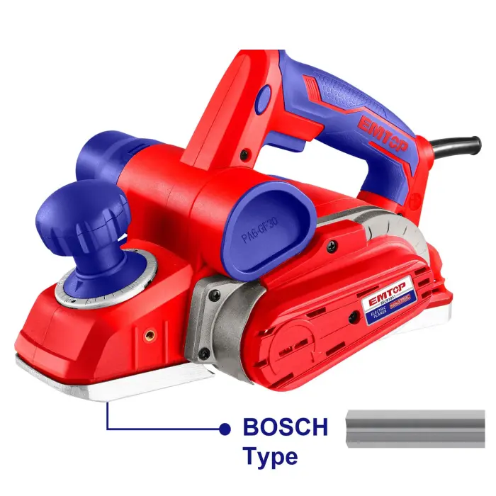 Электрорубанок EMTOP EECR1051