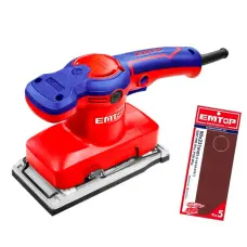 EMTOP EFSR3206 sheet sander, 320 W, 90×180 mm
