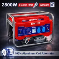 Բենզինային գեներատոր (մեկնարկիչով) 2800 Վտ EMTOP EGGRD2822