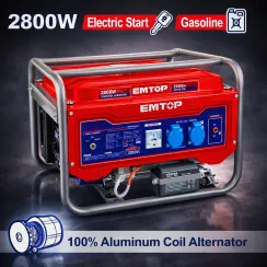 Բենզինային գեներատոր (մեկնարկիչով) 2800 Վտ EMTOP EGGRD2822